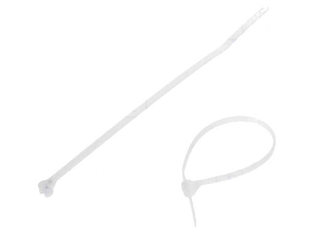 Kabelbinder; met metalen sluiting; L: 102mm; W: 2,4mm; polyamide Kabelbinder; met metalen sluiting; L: 102mm; W: 2,4mm; polyamide